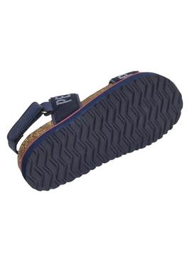 Sandalias Pepe Jeans Berlin azul marino para niño