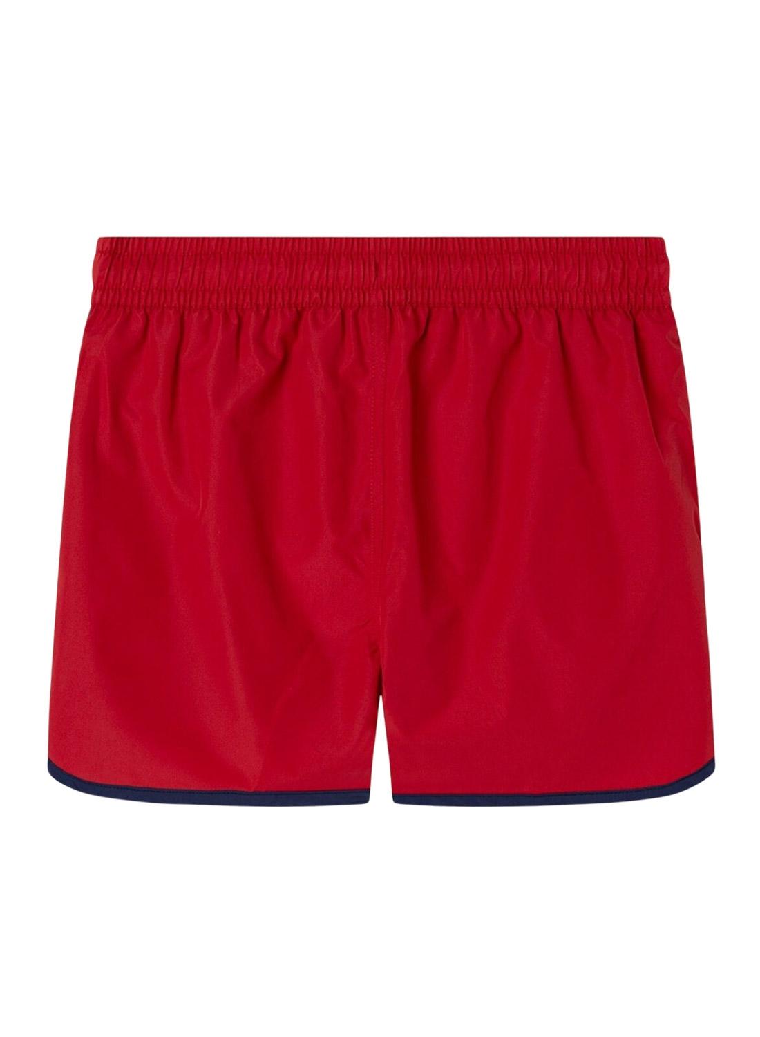 Bañador Pepe Jeans Piping rojo para niño