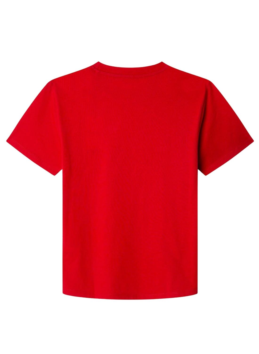 Camiseta Pepe Jeans Dylan rojo para niño