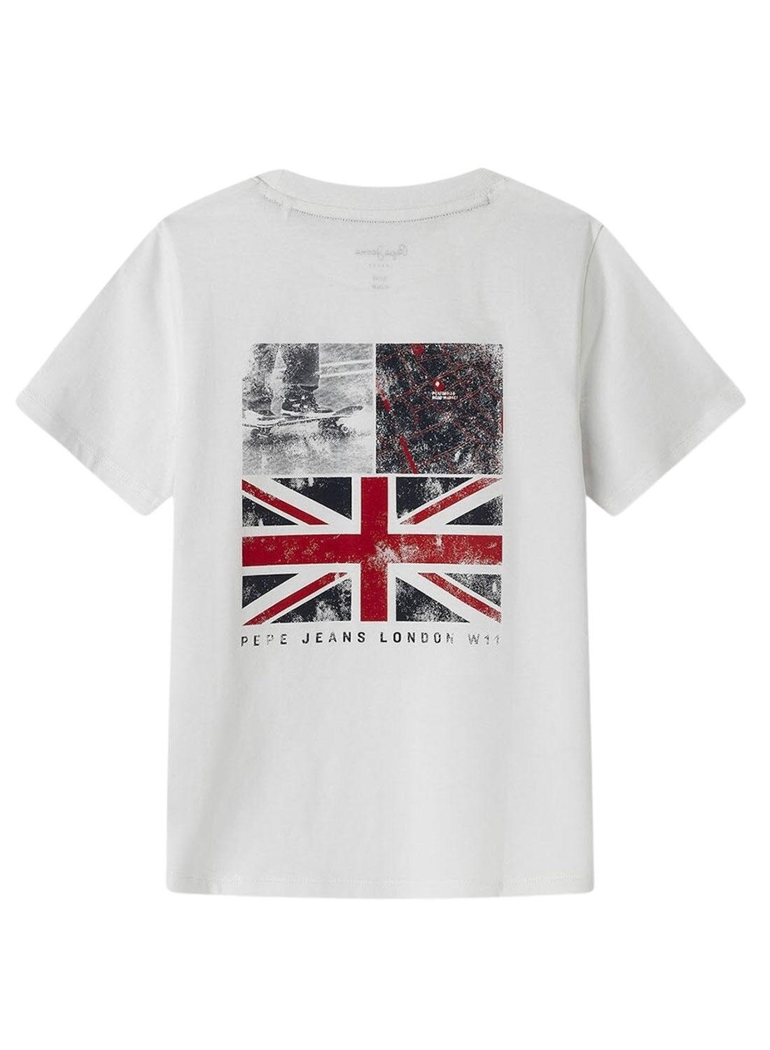 Camiseta Pepe Jeans Arlo blanco para hombre