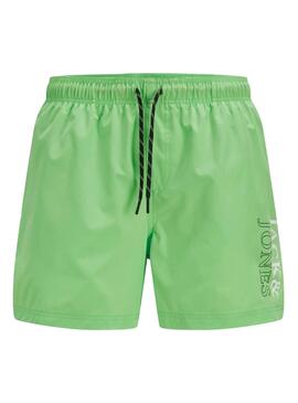 Bañador Jack And Jones Maui verde para niño