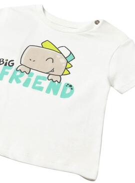 Conjuto Mayoral Punto Print Bucket beige para bebe