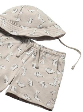 Conjuto Mayoral Punto Print Bucket beige para bebe