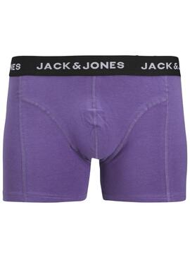 Pack de boxers Jack and Jones  multicolor para hombre 