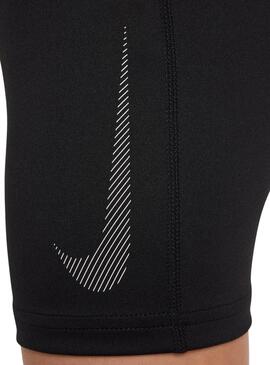 Mallas Nike Pro negro para niña