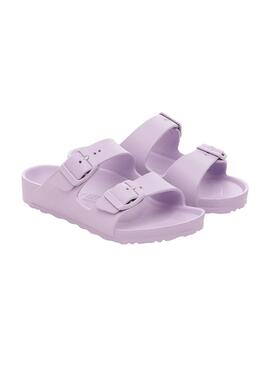Sandalias Birkenstock Arizona EVA rosa niña