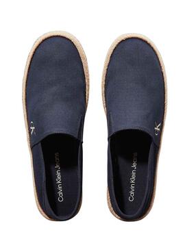 Alpargatas Calvin Klein Jeans Espadrille marino para hombre 