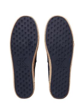 Alpargatas Calvin Klein Jeans Espadrille marino para hombre 