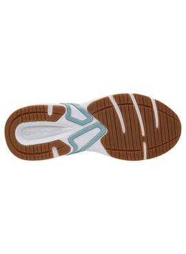 Zapatillas Calvin Klein retro de malla blanco para mujer