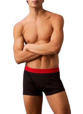 Pack 3 calzoncillos Calvin Klein bóxer negro para hombre
