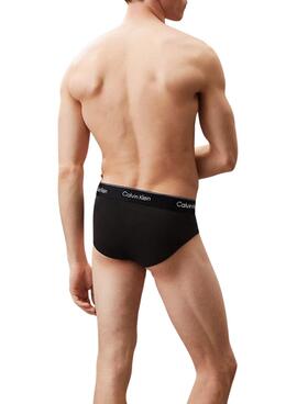 Pack 3 slips Calvin Klein Icon negro para hombre