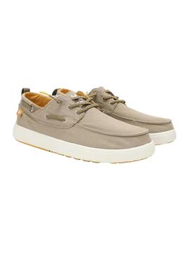 Náuticos Walkin Pitas Maui beige para hombre