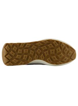Zapatillas New Balance U370 blanco y granate para mujer y hombre