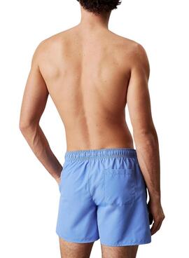 Bañador Calvin Klein Monogram azul para hombre