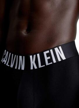 Pack 3 calzoncillos Calvin Klein bóxer ajustados negro y blanco para hombre