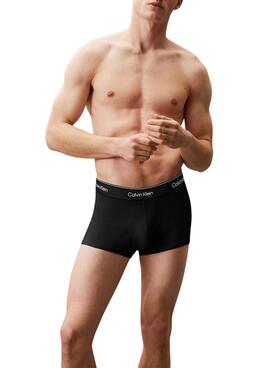Pack 3 calzoncillos Calvin Klein bóxer negro y blanco para hombre