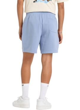 Bermuda New Balance Sport Essentials azul para hombre