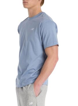 Camiseta New Balance Sport Essentials azul para hombre