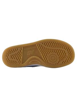 Zapatillas New Balance PSB480 blanco y malva para niños