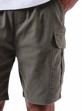 Bermuda Project X Paris técnico verde para hombre