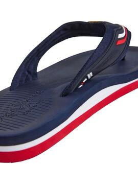 Chanclas Pepe Jeans West Club azul marino para hombre