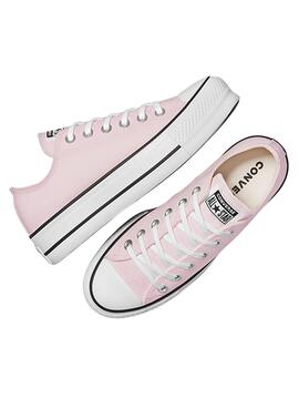 Zapatillas Converse Chuck Taylor All Star Low Plataforma rosa 