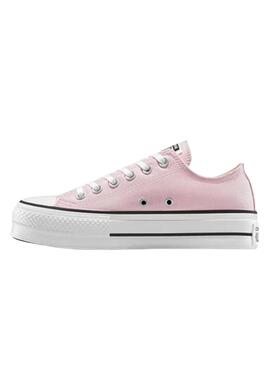 Zapatillas Converse Chuck Taylor All Star Low Plataforma rosa 