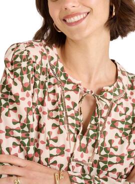 Camisa Naf Naf Rombos multicolor para mujer