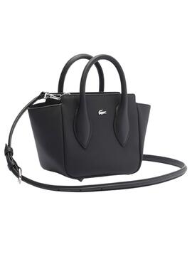 Bolso Lacoste Daily City negro para mujer