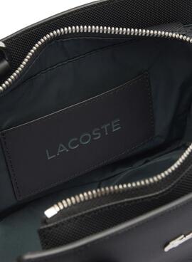 Bolso Lacoste Daily City negro para mujer