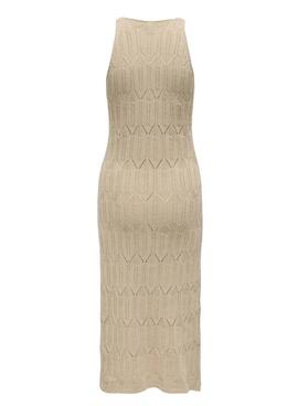 Vestido Only Mea beige para mujer