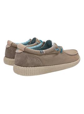 Zapatos Walkin Pitas Wallabi topo para hombre