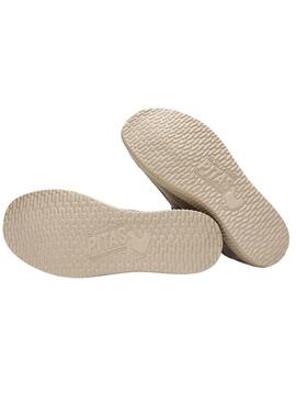 Zapatos Walkin Pitas Wallabi topo para hombre