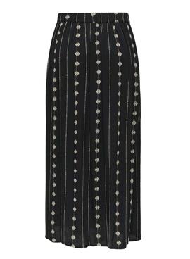 Falda Only Viana negro para mujer