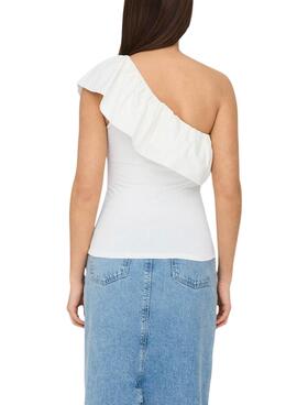 Top Only Soffy blanco para mujer