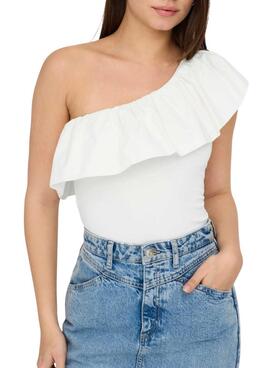 Top Only Soffy blanco para mujer