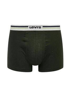Pack calzoncillos Levis Sport Logo azul y gris para hombre