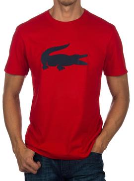 Camiseta Lacoste TH9428 Rojo