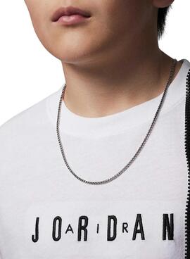 Camiseta Jordan Nike Woldmark blanco para niño