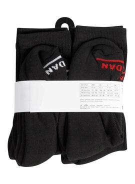 Pack calcetines Jordan seis pares negro para niña y niño