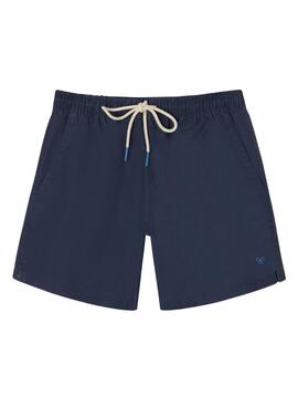 Bañador Silbon Liso marino para hombre