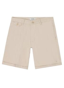 Bermuda Silbon Clásica beige para mujer