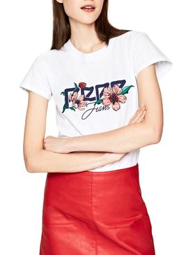 Camiseta Pepe Jeans Alissa Blanco Mujer