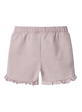 Shorts Name It Friana rosa para niña