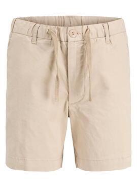 Bermuda Jack and Jones Jaiden tostado para niño