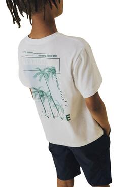Camiseta Name It Irlan blanco para niño
