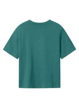 Camiseta Name It Irlan verde para niño