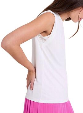 Camiseta Naf Naf Rony blanco para mujer