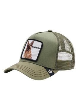 Gorra Goorin Bros The Bad Boy verde para mujer y hombre