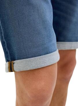 Bermudas vaqueras Jack and Jones mid para hombre